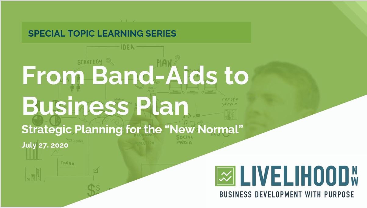 From Band Aids To Business Plans