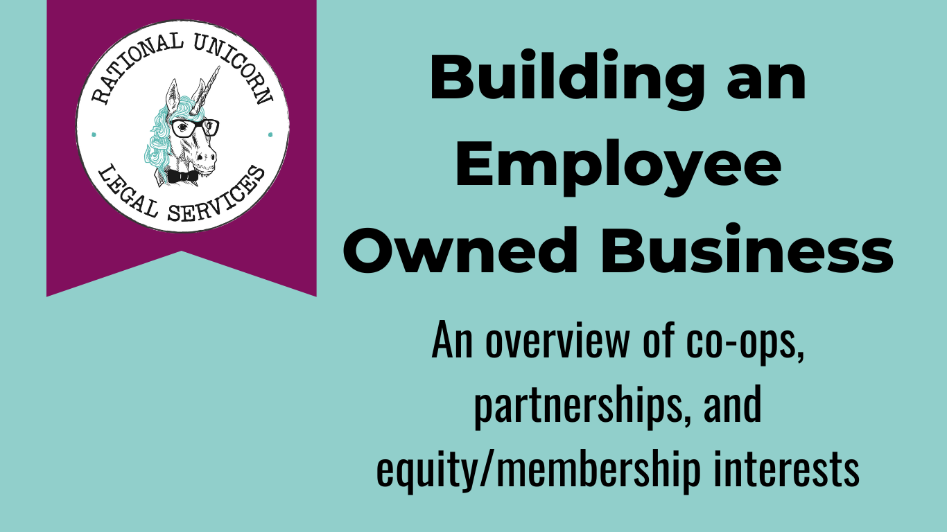 Building an Employee Owned Business
